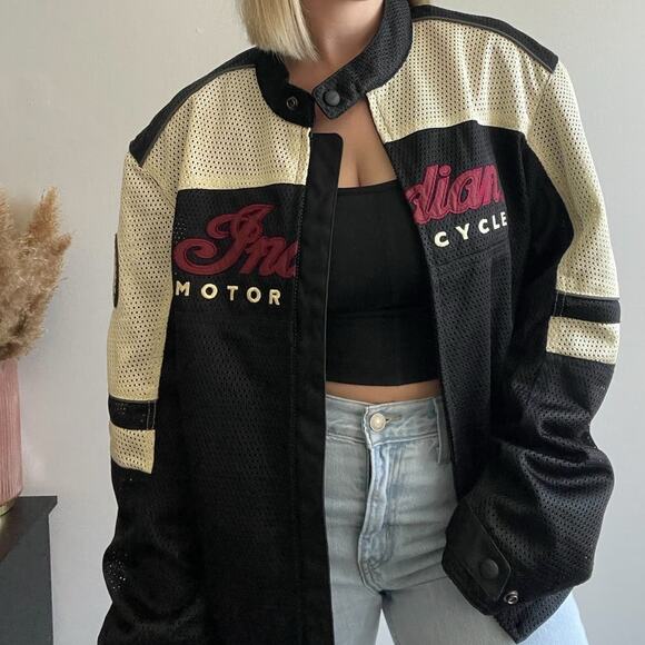 Indian Motorcycle Mesh Lightweight Riding Jacket - Picture 5 of 9